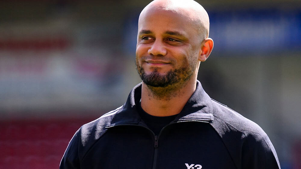 Bayern-Trainer Vincent Kompany. / Foto: Tom Weller/dpa