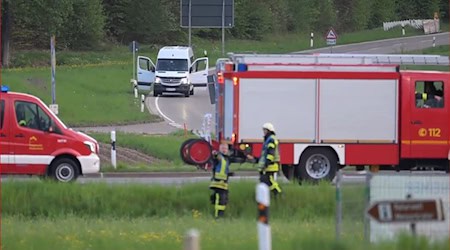 Der Großeinsatz im Kreis Heidenheim Anfang Mai steht nach Informationen aus Sicherheitskreisen im Zusammenhang mit aktuellen Ermittlungen der Bundesanwaltschaft. / Foto: Marius Bulling/dpa