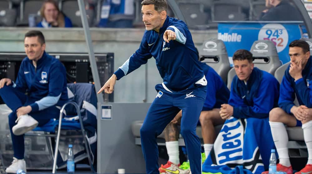 Unter Leitl fand Hertha zurück in die Erfolgsspur. / Foto: Soeren Stache/dpa