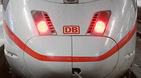 Ein ICE von Wiesbaden nach München soll einen geplanten Zwischenhalt in Günzburg einfach verpasst haben. (Symbolbild) / Foto: Felix Hörhager/dpa