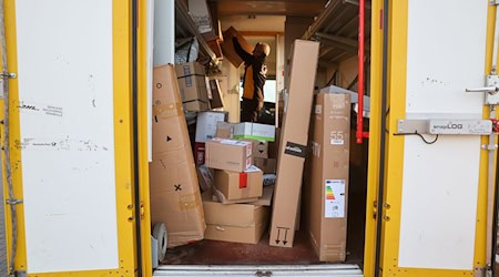 Der Räuber schlug der Paketbotin mit einem Schlüsselbund auf den Kopf (Symbolbild) / Foto: Jan Woitas/dpa