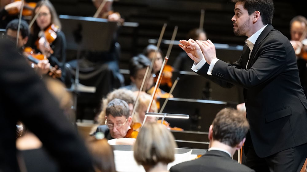 Philharmoniker aus München und Israel musizierten in einem Gedenkkonzert in Dresden gemeinsam (Archivbild).  / Foto: Sven Hoppe/dpa