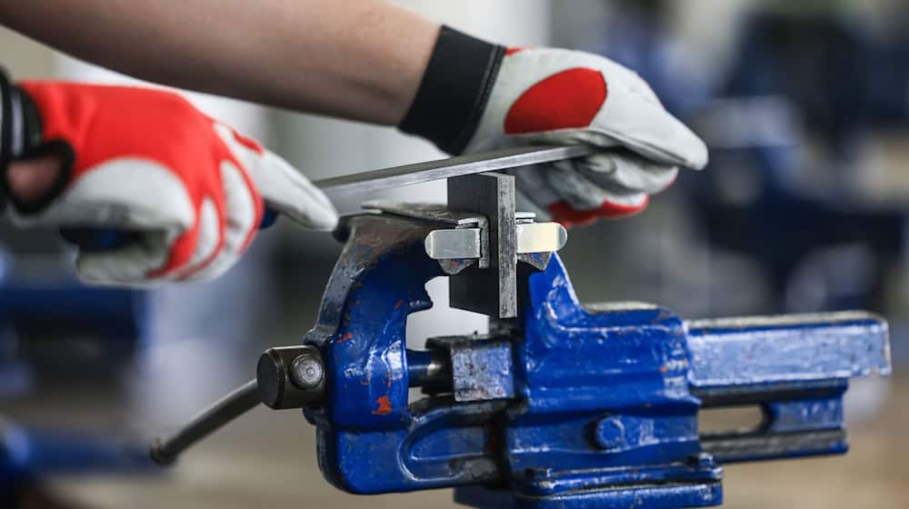 Bayerns Industriebetriebe sind wegen des Fachkräftemangels besonders auf ihre Azubis angewiesen. (Symbolbild) / Foto: Oliver Berg/dpa