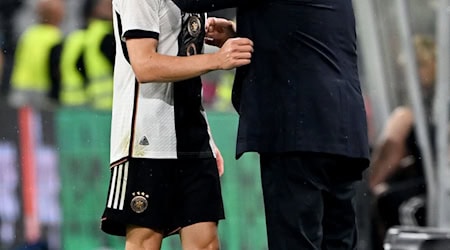 Rudi Völler hält sehr viel von Wirtz.  / Foto: Federico Gambarini/dpa