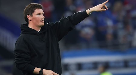 Will die Saison als Erster abschließen: HSV-Trainer Merlin Polzin.  / Foto: Christian Charisius/dpa