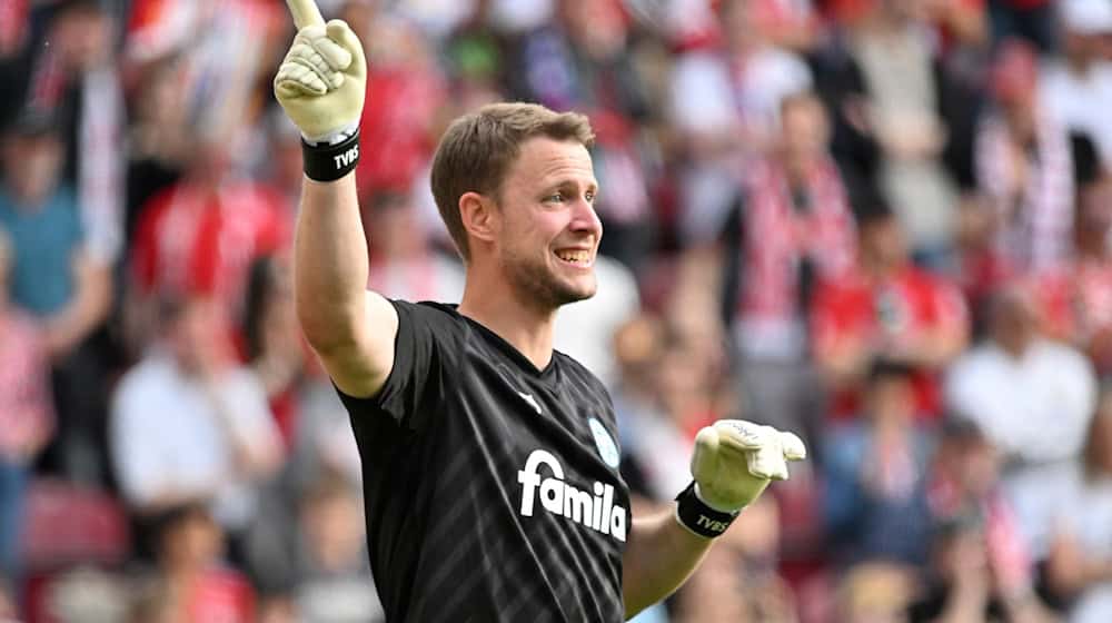 Torwart Thomas Dähne wechselt von Kiel zu 1860 München. / Foto: Torsten Silz/dpa