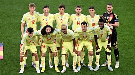 Marc Cucurella (Nr. 24) wurde auch beim Finale der Nations League ausgepfiffen. / Foto: Sven Hoppe/dpa