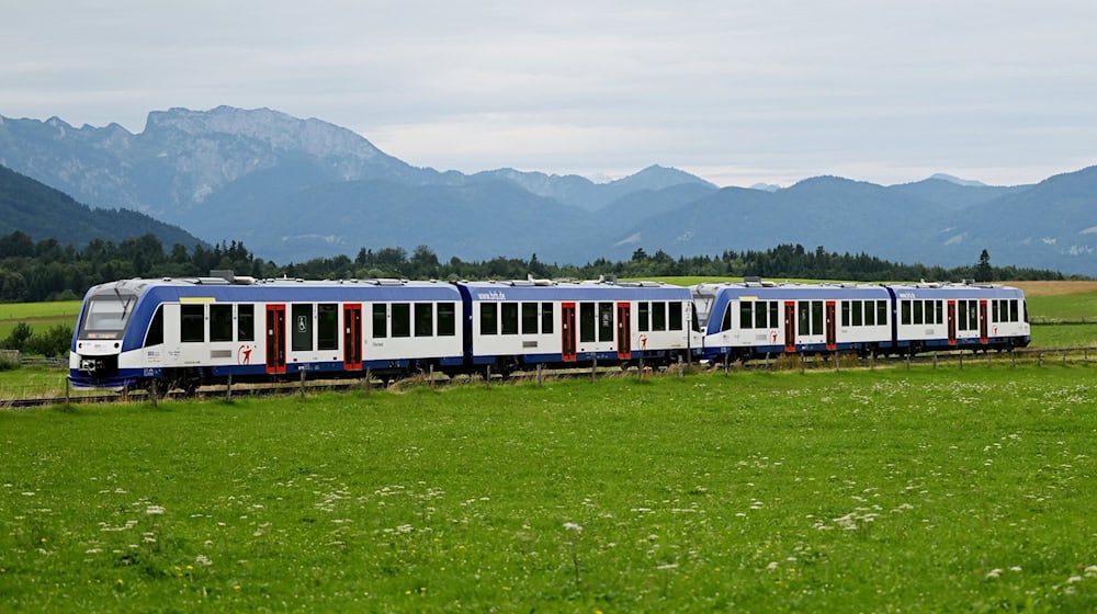 Die Züge der BRB wenden an diesem Wochenende schon in Holzkirchen. (Symbolbild) / Foto: Angelika Warmuth/dpa
