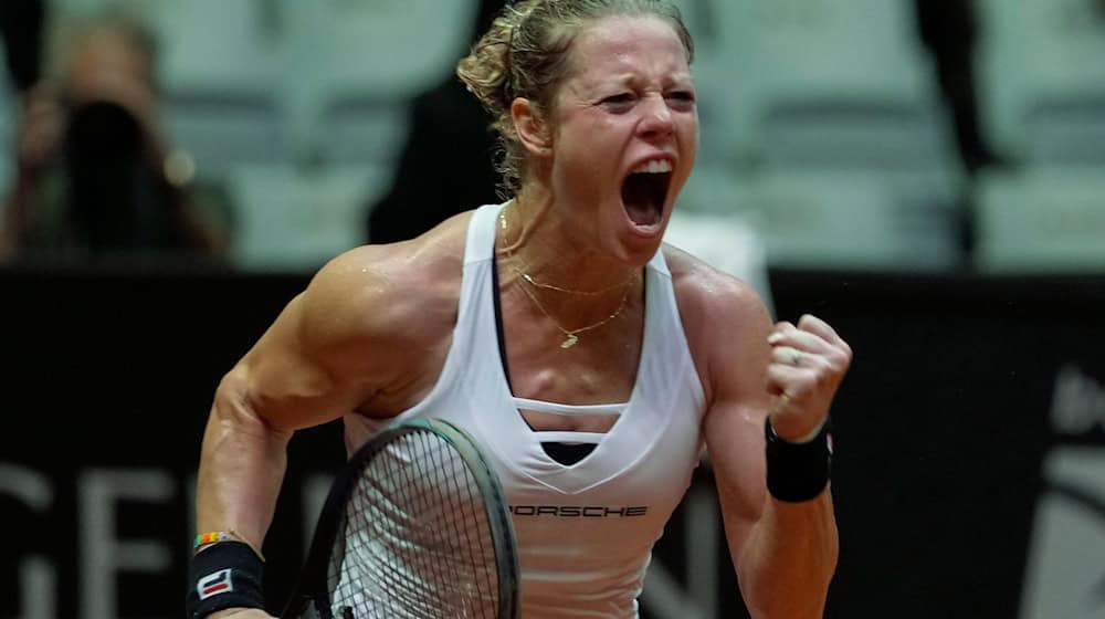 Doppelspezialistin Laura Siegemund will in der Weltgruppe bleiben.  / Foto: Andre Penner/AP