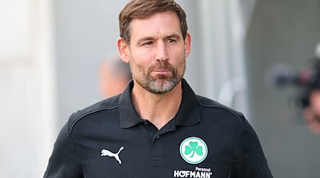 Greuther Fürth und Thomas Kleine haben ihren ersten Test gewonnen. / Foto: Daniel Karmann/dpa