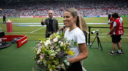 Melanie Leupolz beendet ihre Laufbahn als Fußballerin. / Foto: Sebastian Christoph Gollnow/dpa