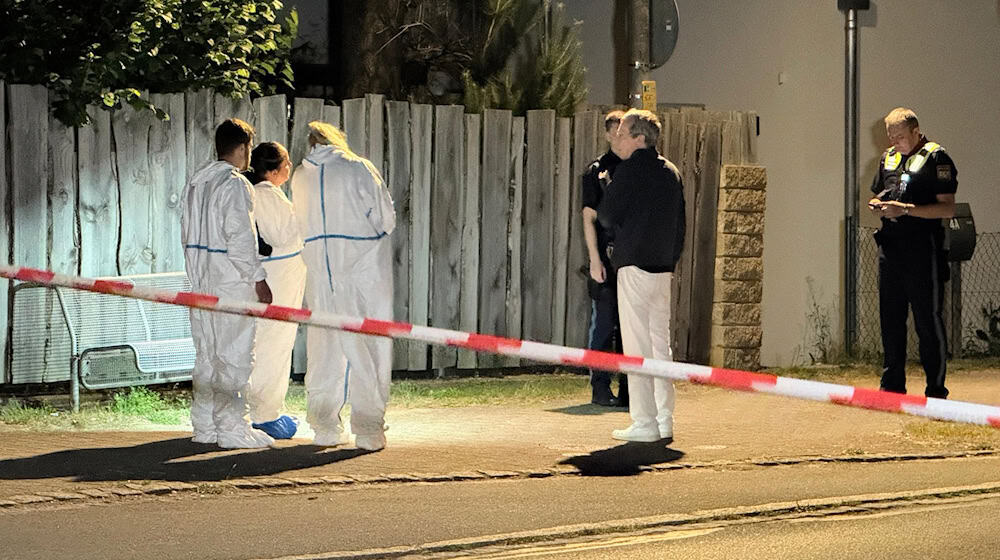 Die beiden Gruppen trafen laut der Polizei zufällig am Bahnhof in Ramsberg aufeinander. / Foto: Goppelt/Vifogra /dpa