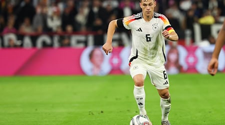 Das 100. Länderspiel ist für Kapitän Joshua Kimmich ein Heimspiel in München. / Foto: Christian Charisius/dpa