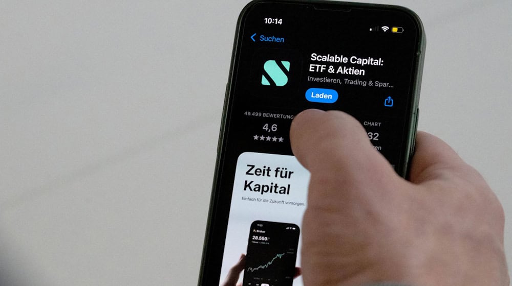 Scalable betreibt seit 2015 eine Plattform für Privatanleger. / Foto: Leonie Asendorpf/dpa