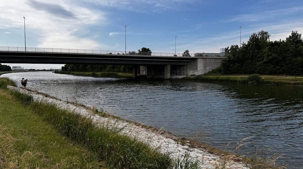 Ein Junge ist tot im Main-Donau-Kanal in Nürnberg gefunden worden. / Foto: Sven Grundmann/NEWS5/dpa