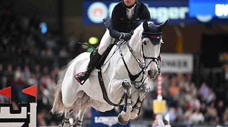 Auch als Springreiter erfolgreich: Vielseitigkeits-Olympiasieger Michael Jung.  / Foto: Bernd Weißbrod/dpa