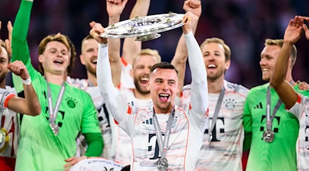 Wechselt nach Zagreb: Bayern-Stürmer Gabriel Vidovic. / Foto: Tom Weller/dpa