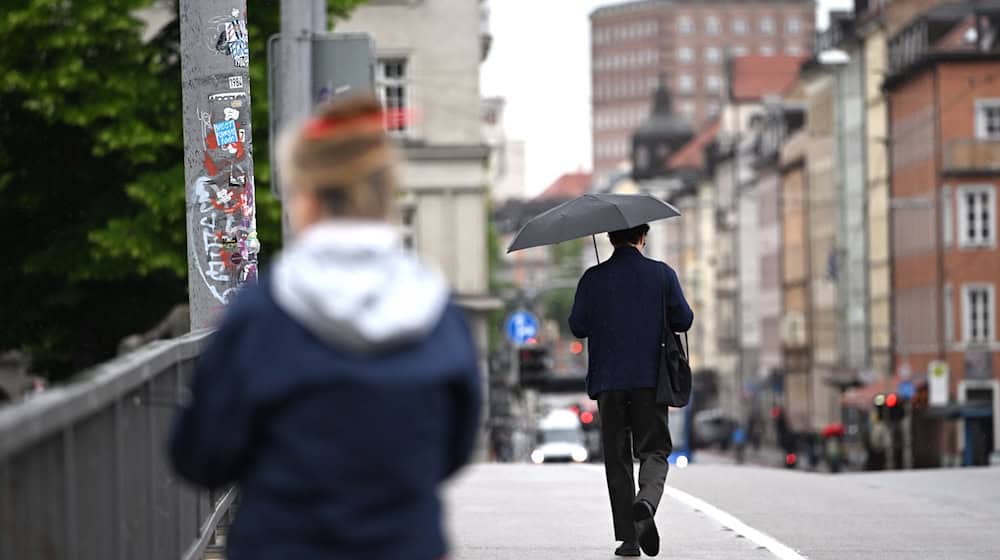 Das Wetter in Bayern soll regnerisch bleiben. / Foto: Leonie Asendorpf/dpa