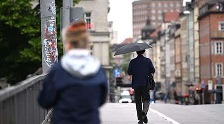 Das Wetter in Bayern soll regnerisch bleiben. / Foto: Leonie Asendorpf/dpa