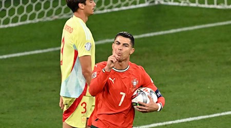 Trifft und jubelt: Cristiano Ronaldo / Foto: Sven Hoppe/dpa