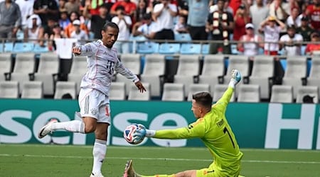 Mehrere Chancen, aber kein Tor: Leroy Sané im Einsatz gegen Benfica Lissabon. / Foto: Sven Hoppe/dpa