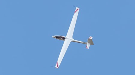 Ein Pilot musste mit seinem Segelflieger früher landen als gedacht - und wurde dabei schwer verletzt. (Symbolbild) / Foto: Bodo Schackow/dpa