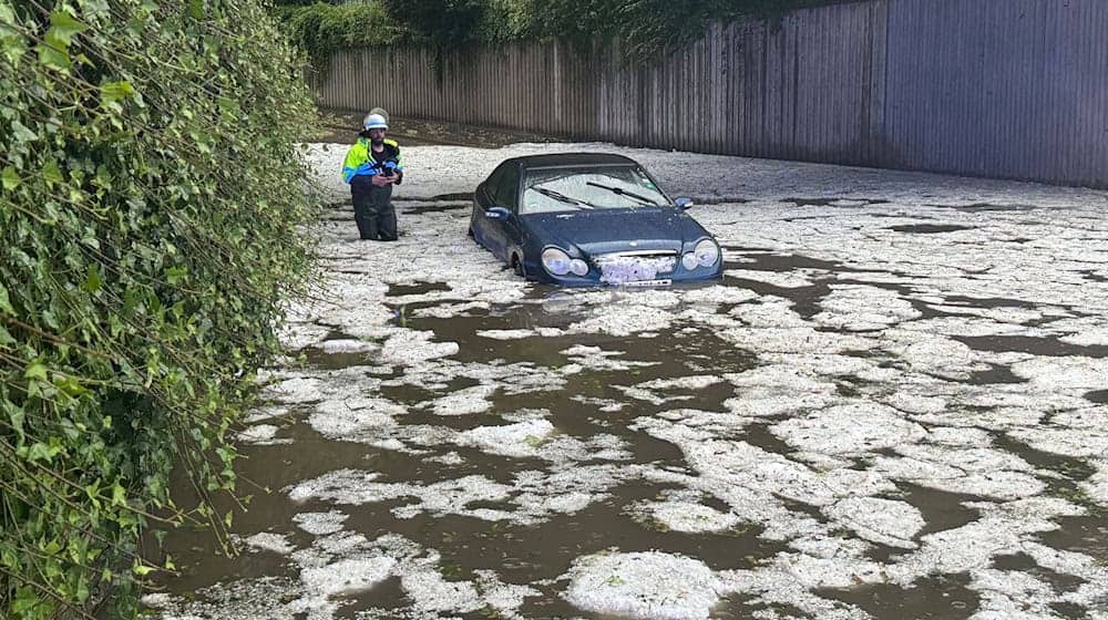 Unwetterschäden können teuer werden (Symbolbild) / Foto: Michael Breher/dpa