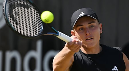 Justin Engel ist eine der Zukunftshoffnungen im deutschen Herren-Tennis. / Foto: Marijan Murat/dpa