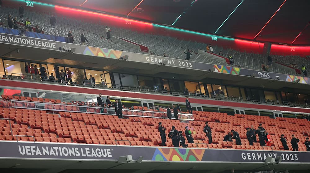 Ein Unfall hat das Nations-League-Finale überschattet. / Foto: Christian Charisius/dpa