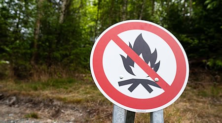 An vielen Orten in Bayern ist die Waldbrandgefahr in den kommenden Tagen hoch. (Symbolbild) / Foto: Nicolas Armer/dpa