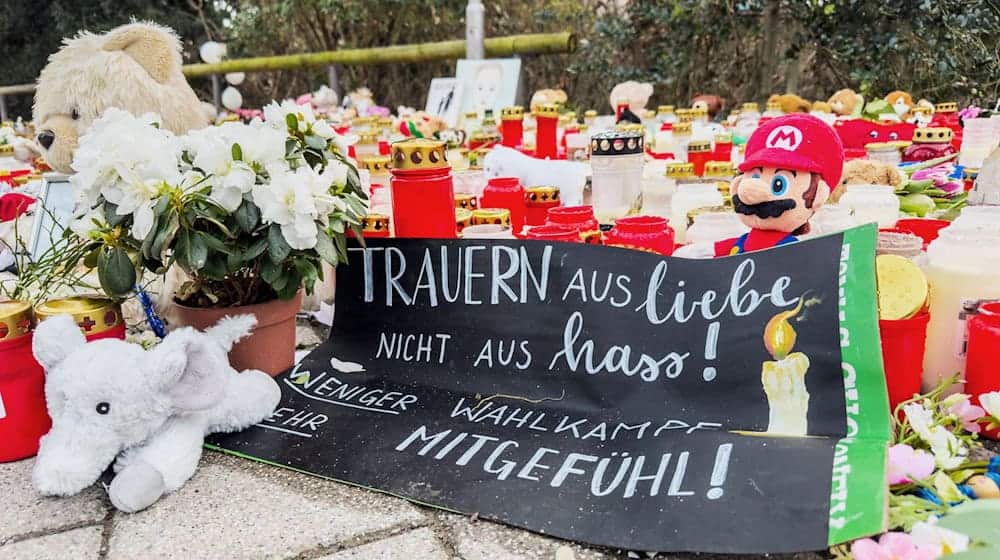 Nach dem Messerangriff von Aschaffenburg geht es einem verletzten Kleinkind nach Angaben seines Vaters wieder recht gut. (Archivbild) / Foto: Andreas Arnold/dpa