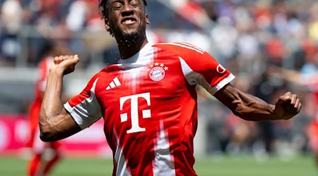 Zwei Tore im Auftaktspiel: Kingsley Coman wirbt bei der Club-WM für sich. / Foto: Sven Hoppe/dpa
