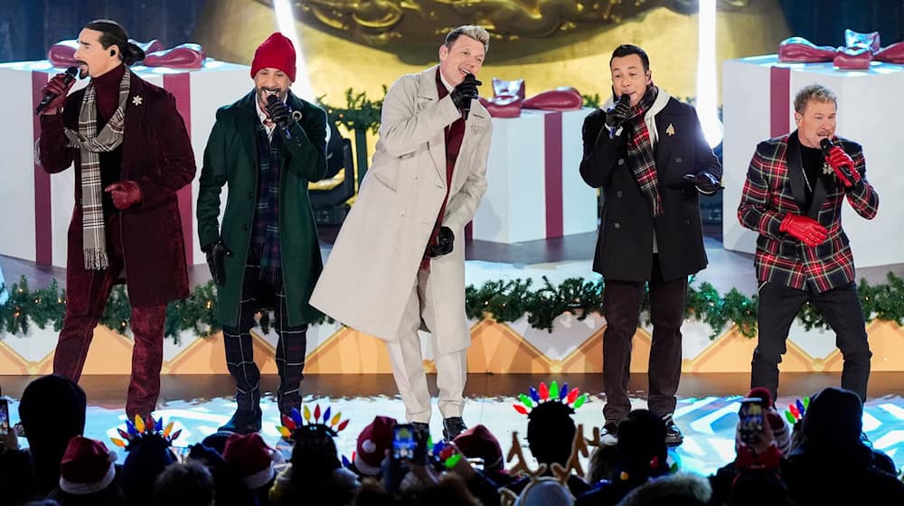 Die US-Boyband kommt in die Alpen. (Archivbild) / Foto: Julia Demaree Nikhinson/AP/dpa