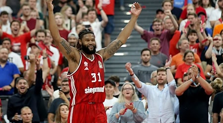 Devin Booker wurde mit dem FC Bayern viermal Meister - nun verlässt er München. / Foto: Matthias Stickel/dpa