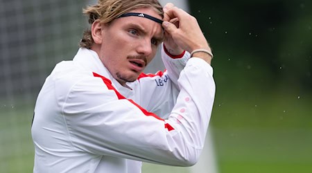Fußball-Nationalspieler Nick Woltemade steht auch nach der Verpflichtung von Luis Díaz weiterhin im Fokus des FC Bayern. / Foto: Sven Hoppe/dpa