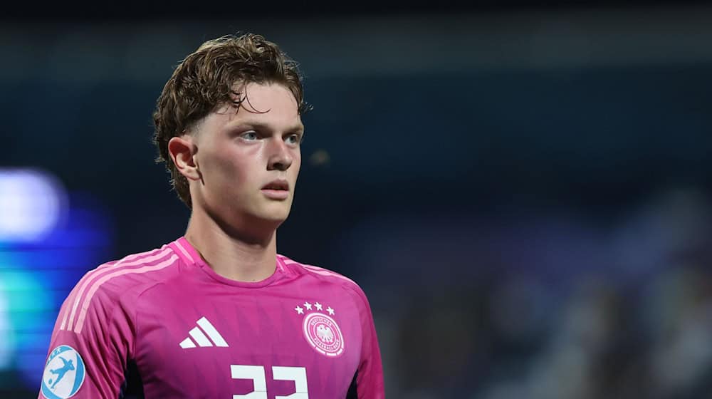 Erreichte mit der deutschen U21 diesen Sommer das EM-Finale: Paul Wanner. / Foto: Branislav Racko/dpa