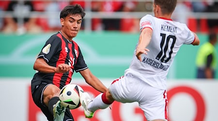 Zeitler spielt in der neuen Saison für die TSG. / Foto: Daniel Karmann/dpa