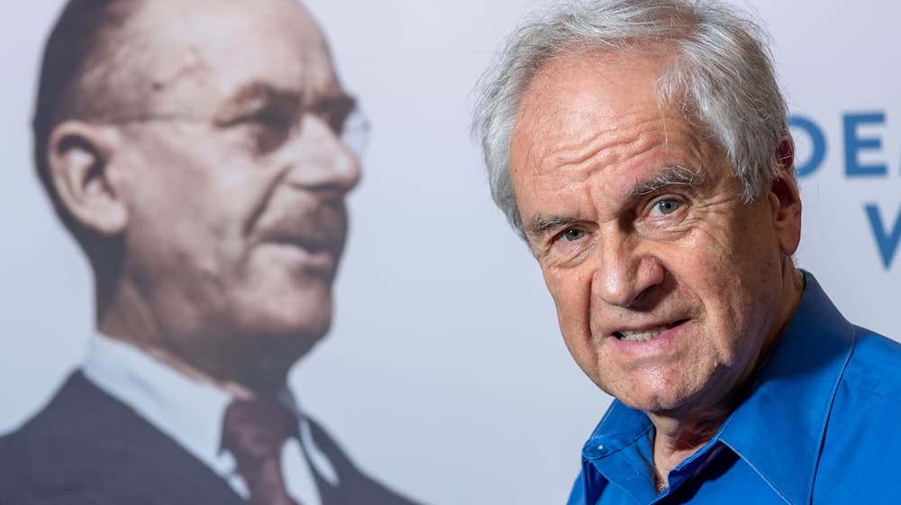 Der Psychologe und Schriftsteller Frido Mann ist der Enkel von Literaturnobelpreisträger Thomas Mann. (Archivbild) / Foto: Peter Kneffel/dpa
