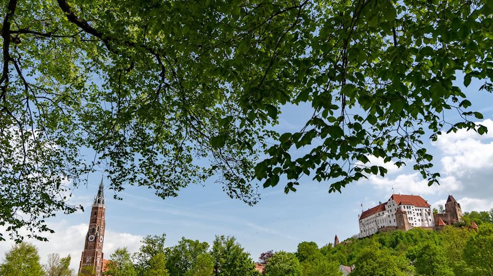 Bei Baggerarbeiten an der Burg Trausnitz in Landshut wurden menschliche Überreste gefunden. (Archivbild) / Foto: Armin Weigel/dpa