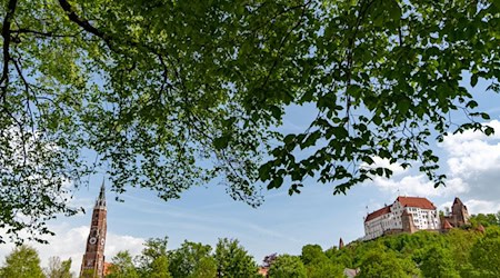 Bei Baggerarbeiten an der Burg Trausnitz in Landshut wurden menschliche Überreste gefunden. (Archivbild) / Foto: Armin Weigel/dpa
