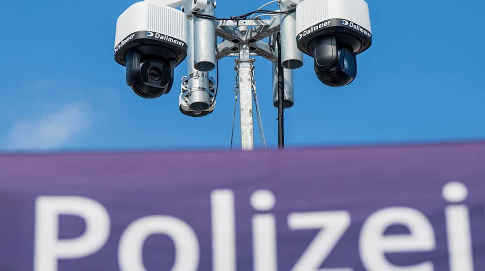 Die Türme ragen bis zu sechs Meter hoch in den Himmel. / Foto: Peter Kneffel/dpa