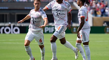 Joshua Kimmich und Jonathan Tah machen ihre USA-Erfahrungen.  / Foto: Sven Hoppe/dpa