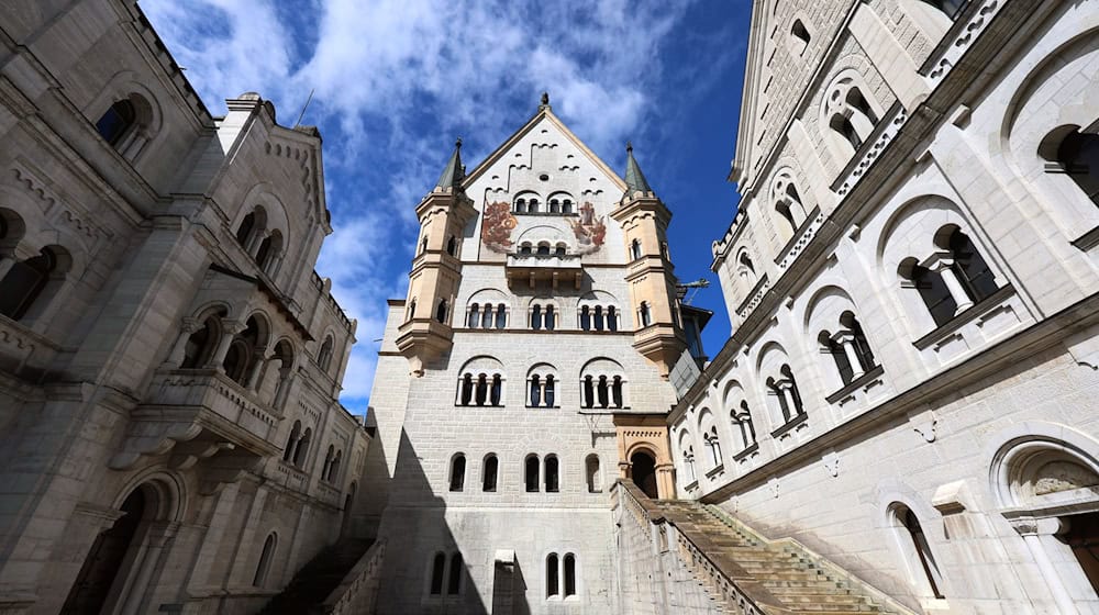 Neuschwanstein lockt unter den Königsschlössern die meisten Besucher. (Archivbild) / Foto: Karl-Josef Hildenbrand/dpa