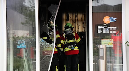 Ende Juli schlugen Täter in einem Geschäftsgebäude im unterfränkischen Amorbach zu. (Archivbild) / Foto: Ralf Hettler/dpa
