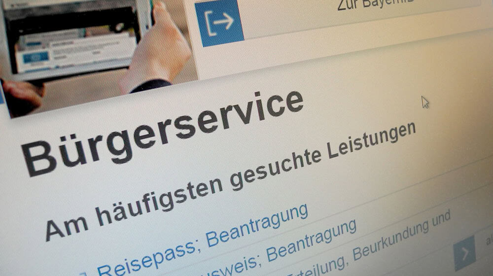 Bayern liegt bei der Verwaltungsdigitalisierung bundesweit auf den vorderen Plätzen. (Symbolbild) / Foto: Luisa Hofmeier/dpa