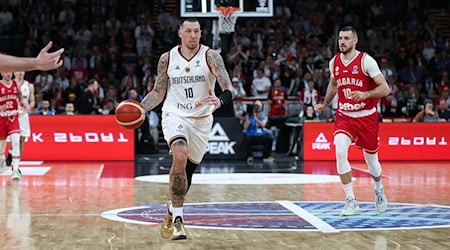 Daniel Theis will beim Supercup in München wieder dabei sein. / Foto: Daniel Löb/dpa