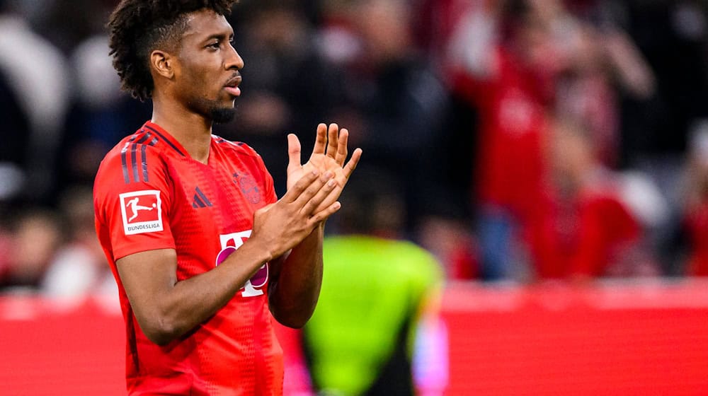 Kingsley Coman wird den FC Bayern nach zehn Jahren verlassen. / Foto: Tom Weller/dpa