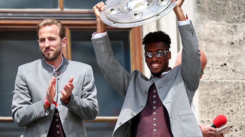 Jubelt Kingsley Coman künftig in Saudi-Arabien? / Foto: Daniel Löb/dpa