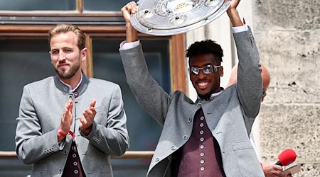 Jubelt Kingsley Coman künftig in Saudi-Arabien? / Foto: Daniel Löb/dpa