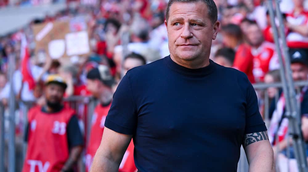 Bayerns Sportvorstand Max Eberl darf keine Spieler mehr in diesem Sommer kaufen. / Foto: Sven Hoppe/dpa